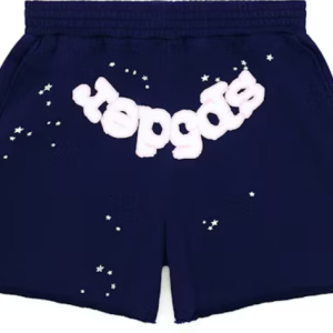 Sp5der OG Web Logo Sweat Short - Navy