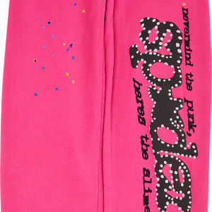 Sp5der Pink V2 Sweatpant Pink