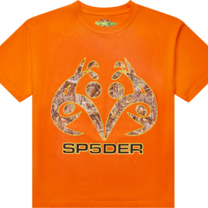 Sp5der Real Tree Tee Orange