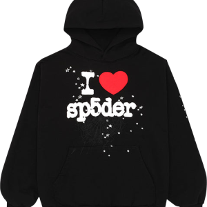 Sp5der Souvenir Hoodie Black