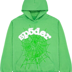 Sp5der Web Hoodie Slime Green